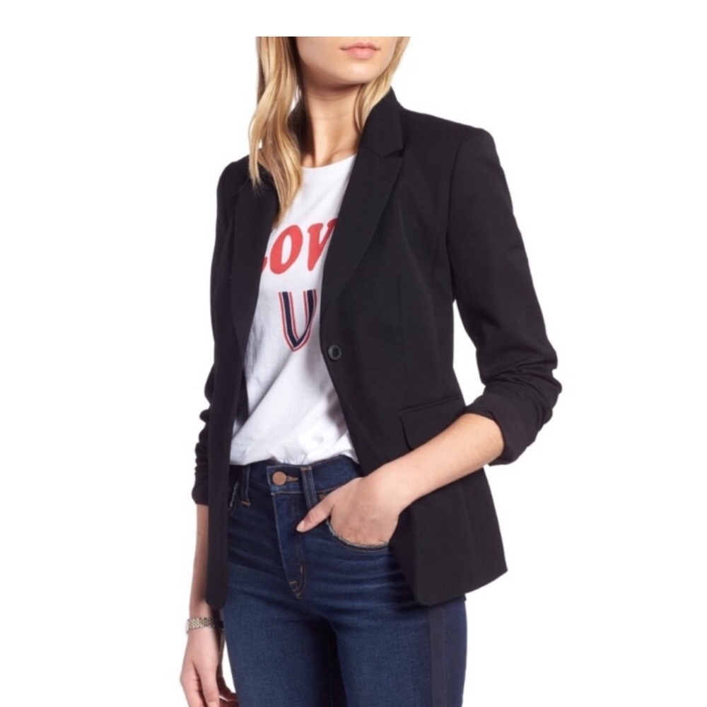 1901 Stretch Cotton Twill Blazer Women’s 6 NEW